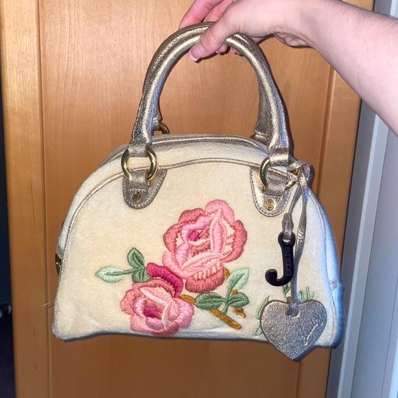 RARE AUTHENTIC Y2K JC CRÈME COLOURED HANDBAG 👜 - Picture 3 of 9